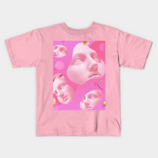 Pink Girl Kids T-Shirt